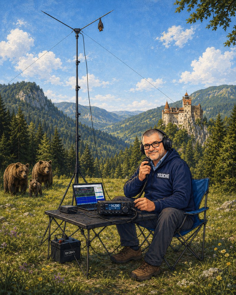 Radio operation in Transylvania